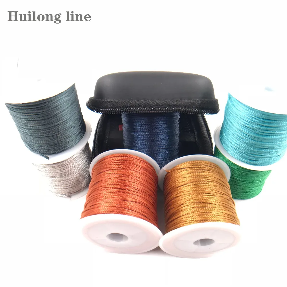 

210D No wax Mark thread Sewing thread About 50 meters Footwear, sofa, clothing decoration DIY hand-woven beads