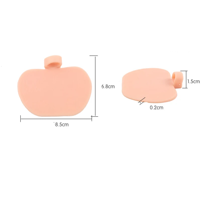 1 пара, силиконовый носок стопы, разделители, метатарзальный носок, ортопедическая стелька, Корректор ног, половина двора, колодки, педикюр, инструмент для ухода за ногами