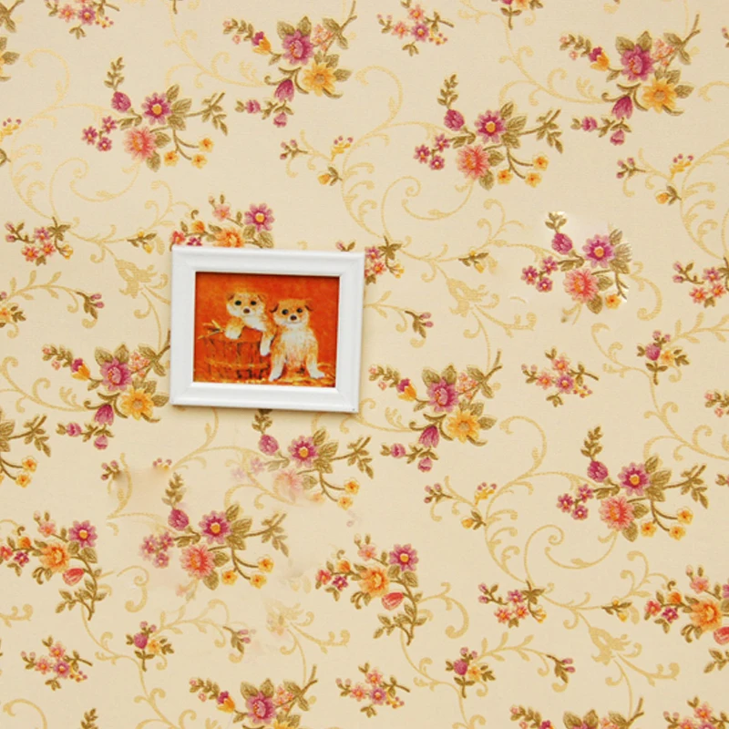 G07-X336 الأطفال طفل هدية لعبة 1:12 دمية مصغرة الأثاث مصغرة rement-زهرة خلفيات 45*10 سنتيمتر 10 قطعة/المجموعة