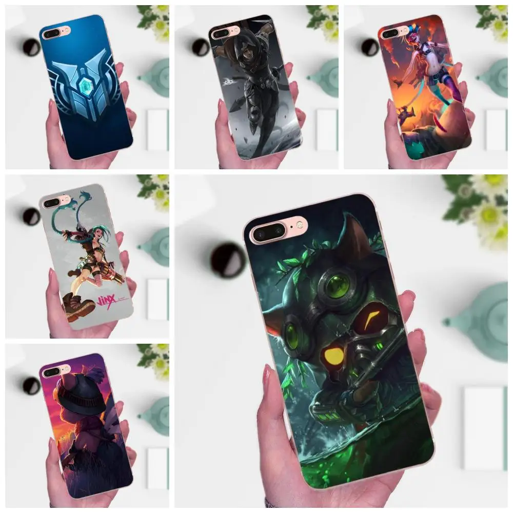 Для Huawei P8 P9 P10 P20 P30 Mate 7 8 9 10 20 Lite Plus Pro 2017 Мягкий ТПУ дизайн телефон League of Legends | Бамперы -32975891844