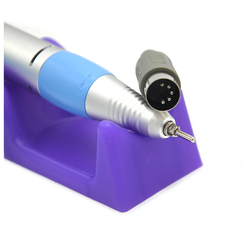 Синяя электрическая дрель для ногтей, маникюрный набор, пилочка для ногтей, машинка, набор с вилкой EU/US 110 В/220 В