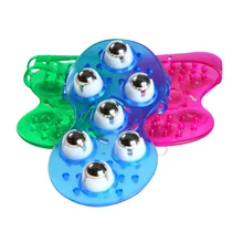 Роликовый мяч массажер для спины и плеч расслабляет тело массажер для ног массаж лица