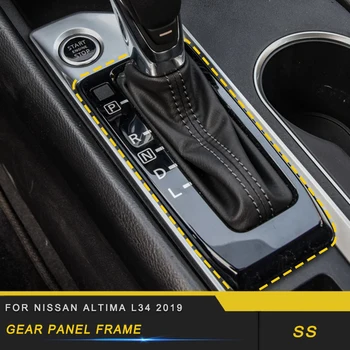 

Auto Car Gear panel frame frame trim cover sticker accessories For Nissan Altima L34 2019