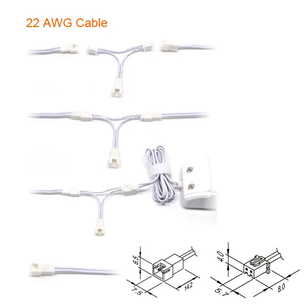Escurecido e Não-dim Set + Motorista + Cabos Pode 2 w 180lm 80ra Casa Nova Decoração Moda Downlight 15mm Mini Led Spot Luz Ser 6 Pçs - 8 Pode ser escurecido e Não-Dim 6 Pçs