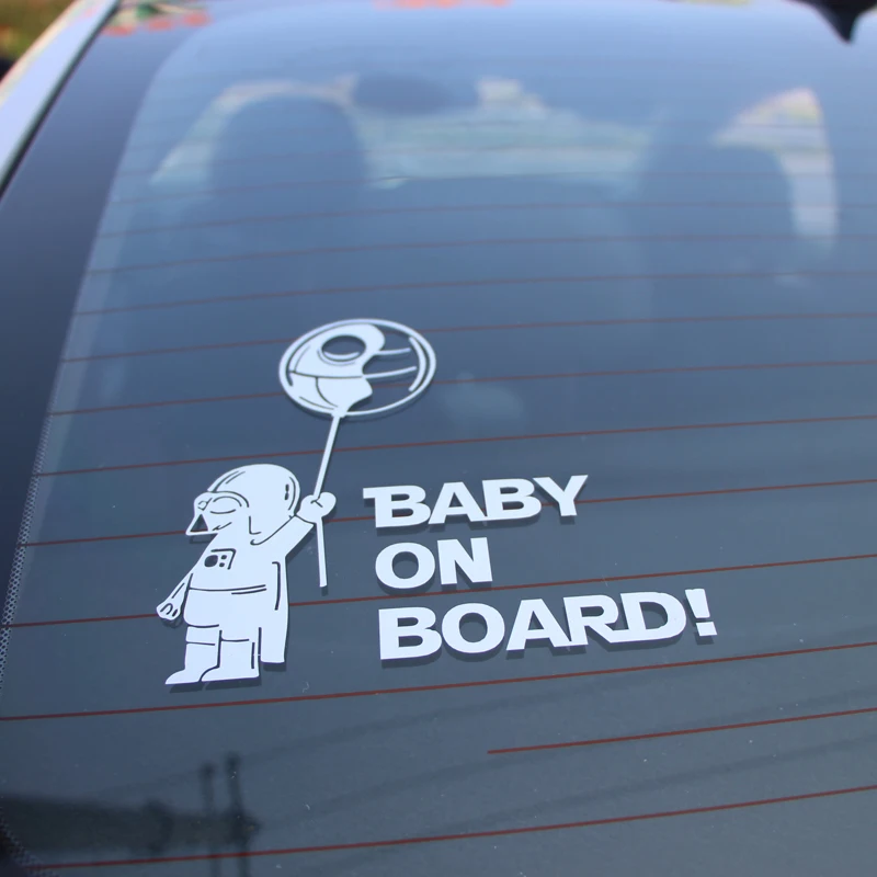 BEMOST стикер для автомобиля Baby On Board Star Wars предупреждающий знак украшение