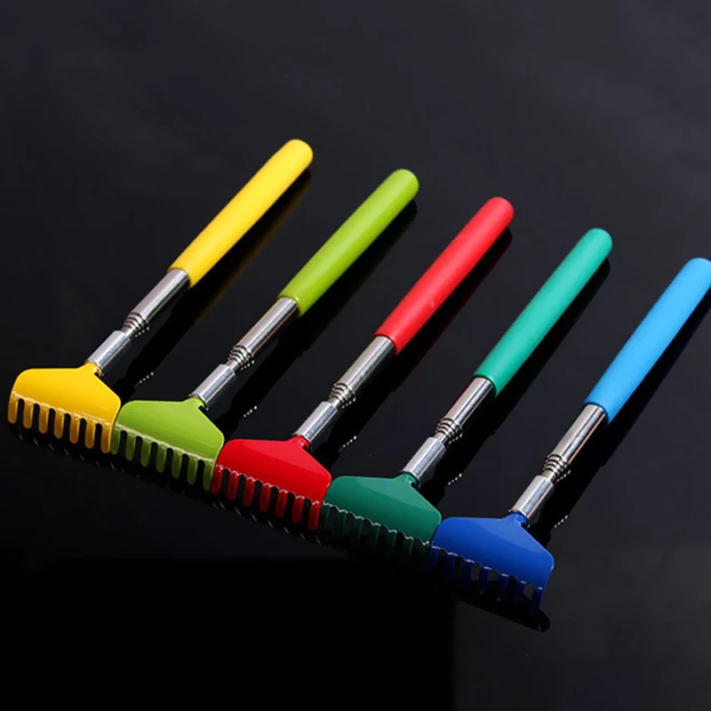 1pcs Back Scratcher Telescopic Scratching Backscratcher Massager Back Scraper Extendable Telescoping Itch Health Care Relaxation