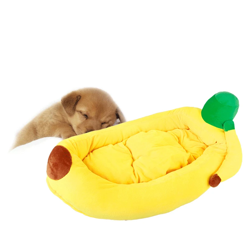 Мягкая кровать для собаки, диван-покрывало, одеяло, домик для кошки MARU, корзина Mattss, форма банана, теплый питомник для кошки, маленькая собака, кровать для питомца, милый щенок, шезлонг