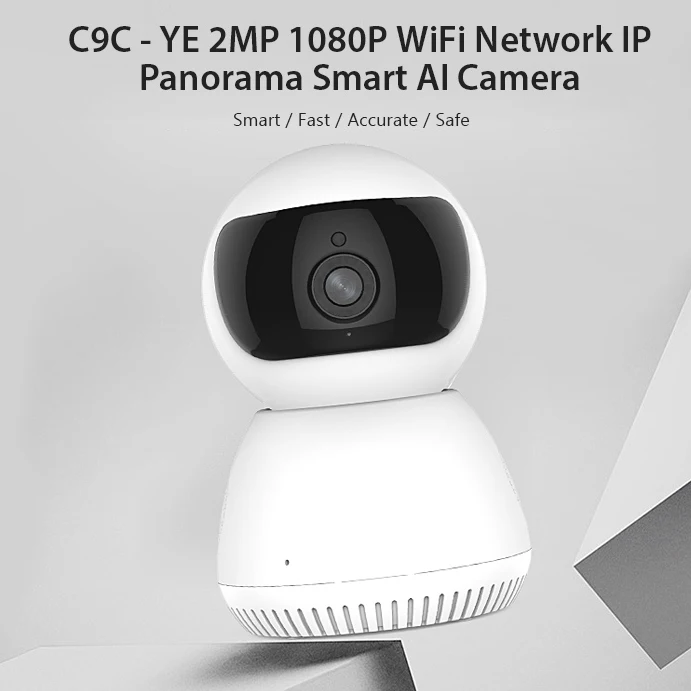 Jooan C9C-Y 1080 P Wifi Беспроводная ip-панорама Камера Безопасности Домашняя сеть видеонаблюдение ночного видения умная камера мини Cct