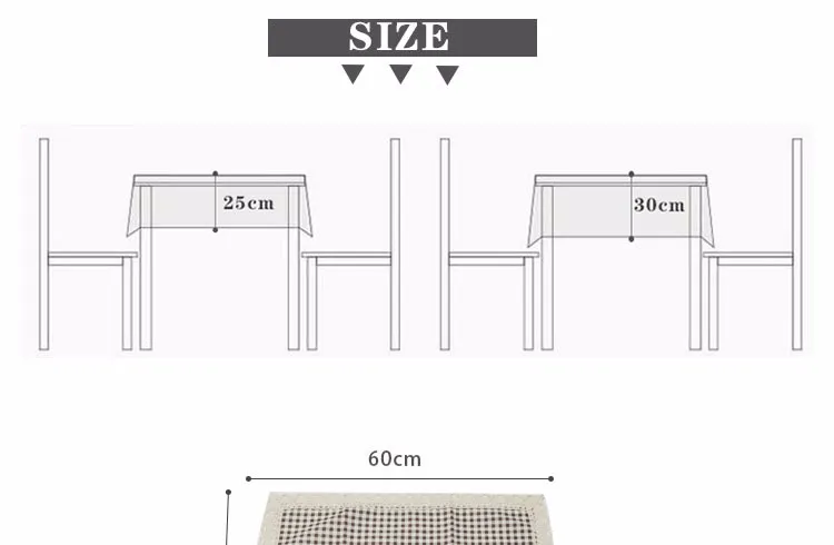 Современные кофейные клетчатые прямоугольные льняные скатерти с кружевным краем пылезащитные скатерти для домашнего отеля