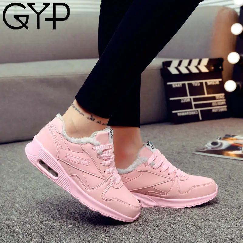 GYP 2018 New Women Sneakers Shoes Winter Sneakers Women Krasovki 2018 Running Shoes Winter Sport shoes Size 35-40 YC-95