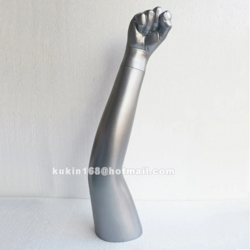 

Mannequin arms used for elbow pads support / wrist guard display