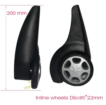 

TOP QUALITY REPLACEMENT TROLLEY LUGGAGE WHEELS SET