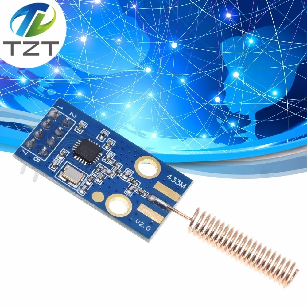 CC1101 Wireless Transceiver Module 433MHz 2500 NRF Distance Transmission Board OOK ASK MSK Modulation Programable Control | Электронные
