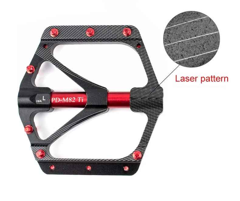 Титановая педаль для горного велосипеда, Mtb, расширенный дорожный велосипед, герметичный подшипник, ультралегкие велосипедные запчасти, аксессуары на плоской платформе