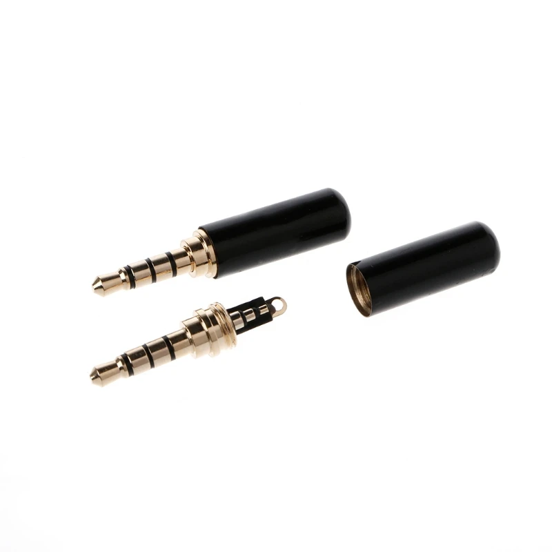 Pólo de Cobre Banhado a Ouro Conector de Solda Tomada de Áudio Pces Macho Estéreo 10 4 3.5mm 7 High Quality Renovação da Casa