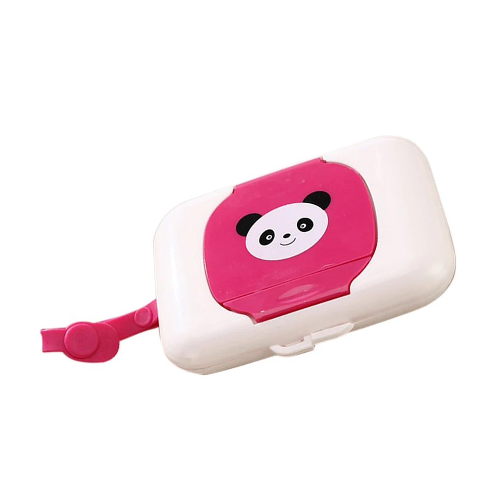 Home Bath Car Travel Wet Tissues Plastic Dry Wipes Case Baby Wipe Press Pop up Tissue Dispenser Holder Box
