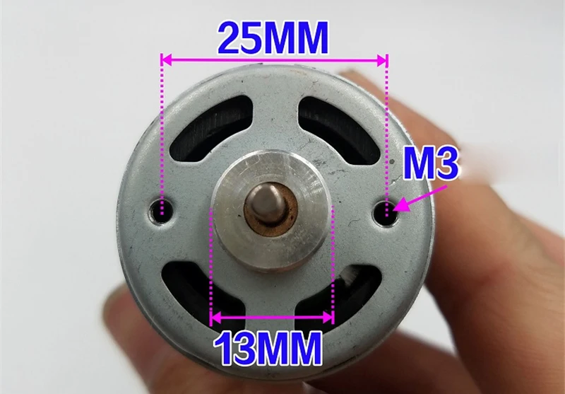 Новинка 2350 об/мин 4700 6V12V24V 555 постоянный магнит двигатель постоянного тока средняя