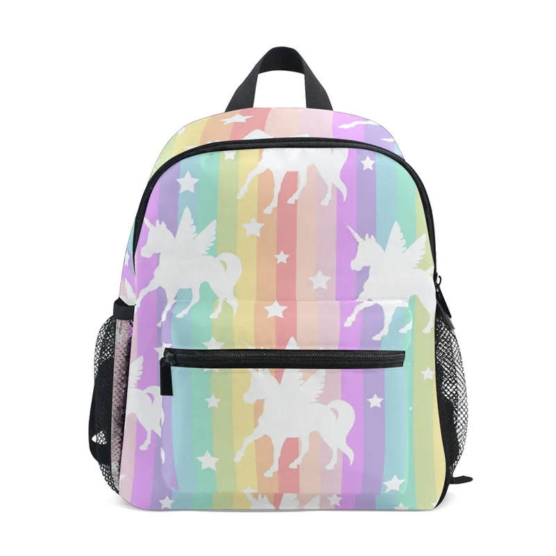 Unicorn Lovely Unique Printing Designed Backpack For Girls -Unicorn Fashion ALAZA 9 Style Unicorn Printing Backpack For Girls School Bag Kindergarten Backpack 3 8 Years Old