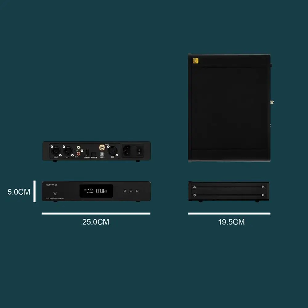 Топпинг D70 AK4497* 2 AK4118 USB ЦАП XMOS аудио DSD512 32 бит 768 кГц Настольный декодер поддержка IIS вход