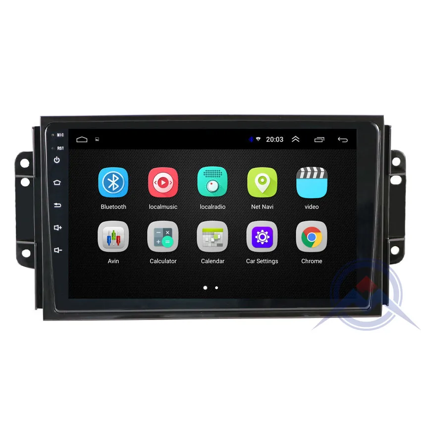 Discount ZOHANAVI 9 inch car radio for Chery Tiggo 3 3X Tiggo 2 Android car dvd player with GPS Navi,bluetooth,SWC,wifi 1
