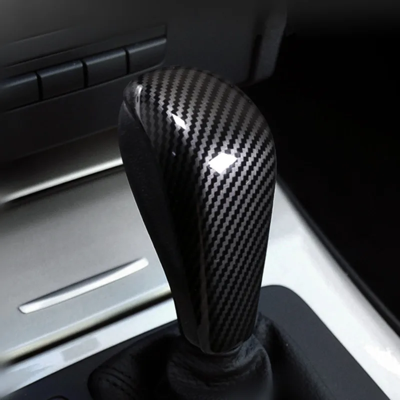 ABS центральной консоли Шестерни рукоятка переключения декоративные рукава Накладка для BMW 3 серии E90 E91 E92 E93 2005-12 Z4 E85 E86 2004-09