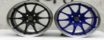 

CE28 15x7.0 4x100 Red and Gold Car Alloy Wheel Rims