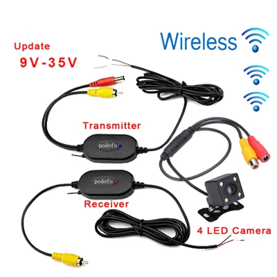 12 Wireless rear view camera