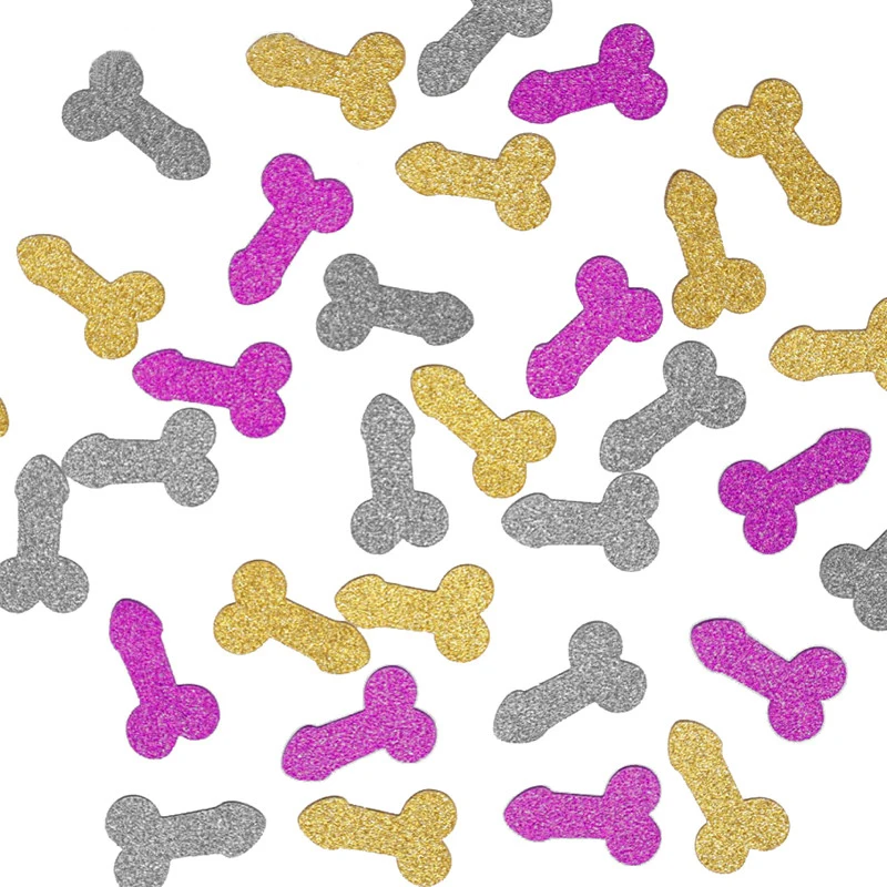1 пакет, романтические конфетти для пениса Вилли, забавные бумажные конфетти, баллоны, свадебные девичники, девичник, куриный олень, вечерние принадлежности на День святого Валентина