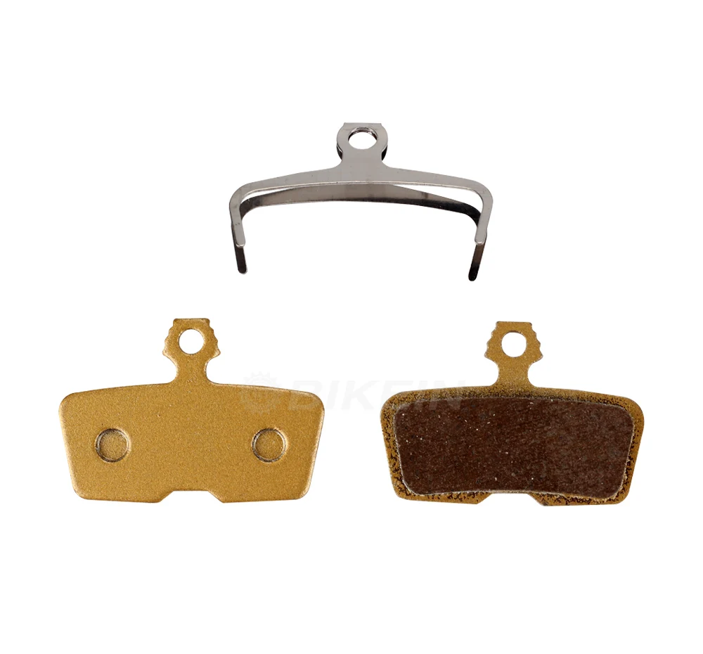 BIKEIN 2 Pairs MTB Bicycle Hydraulic Disc Brake Pads For Avid Sram Code R Code 2011- Mountain Bike Metallic Disc Brake Pad