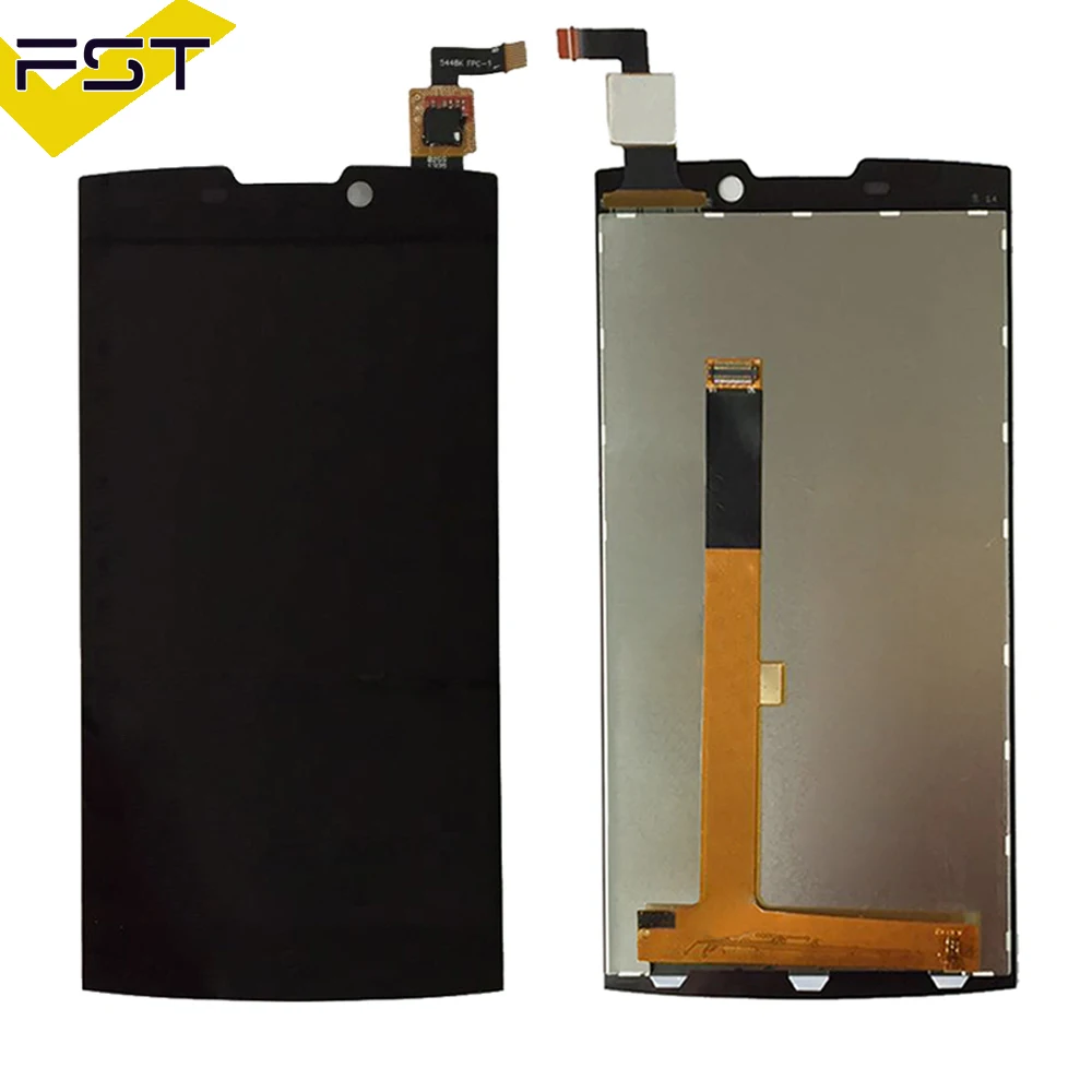 Tanie Czarne części zamienne do Highscreen Boost 2 se boost II se 9169 wyświetlacz LCD + montaż digitizera ekranu dotykowego + zestawy narzędzi