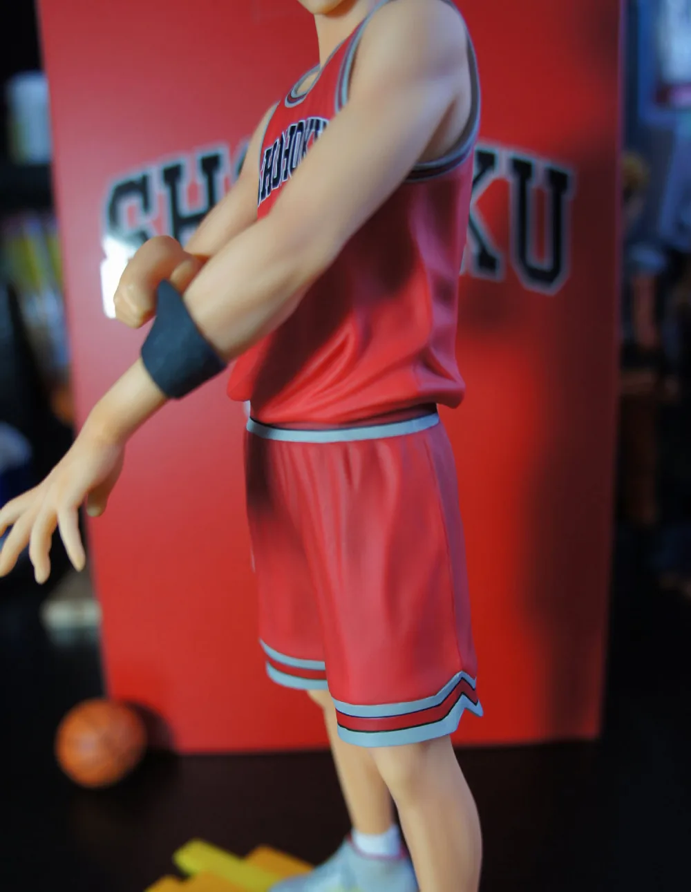 25 см Аниме Комиксов Slam Dunk Slamdunk Rukawa Kaede Канагава Shohoku Баскетбольная команда Фигурку