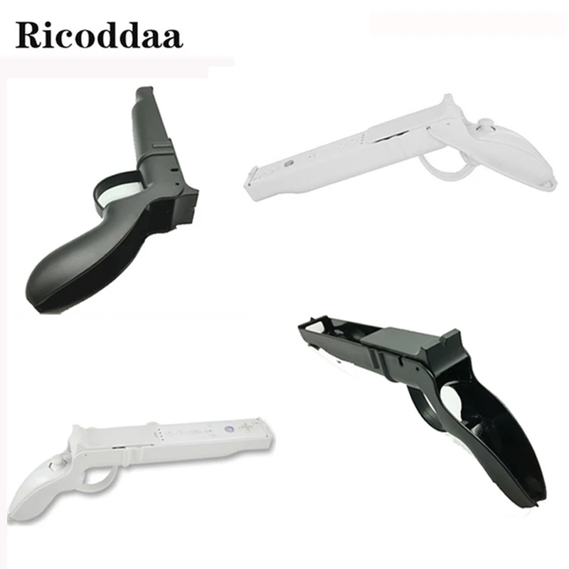 

For Wii Remote Controller Zapper Gun Detachable Shooting Gun For Nintendo Wii Controller Gaming Accessories White/Black Color