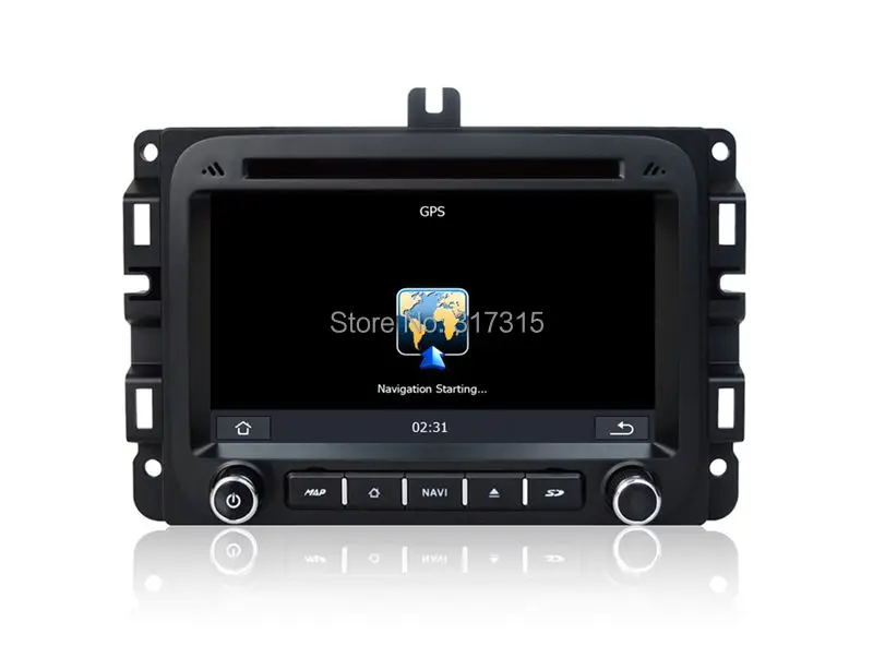 Sale Auto Radio Car DVD Player for Dodge RAM 1500 2014 2015 w/ GPS Navigation Bluetooth TV USB SD MP3 AUX Auto Stereo Video Audio 4