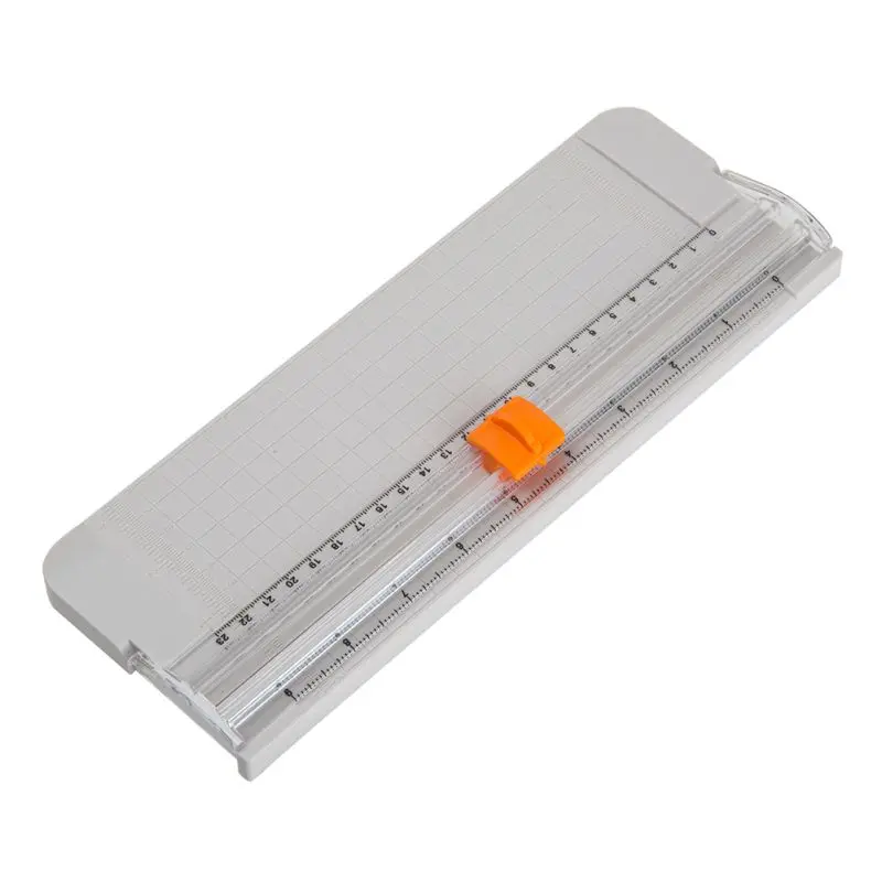 

New 9" A5 Paper Cutter Mini Size Manual Paper Cutter Scissors Portable Scrapbooking Trimmer Cutter Ruler Office Cutting Mat