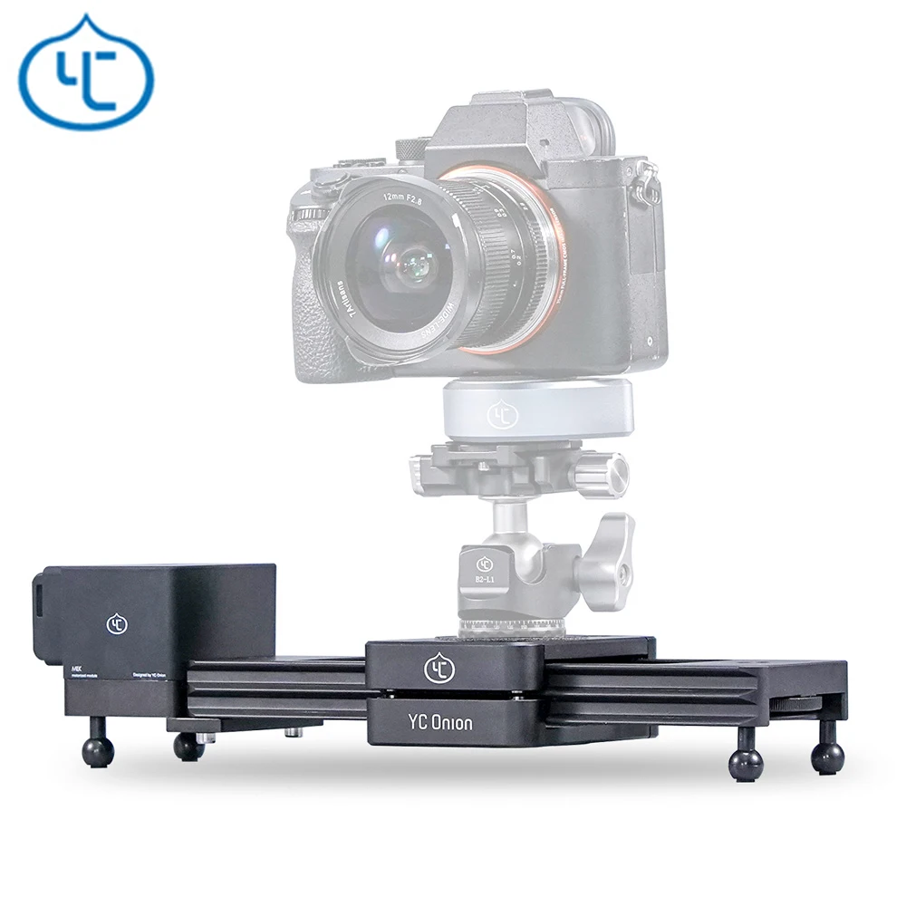 YC Onion Chocolate Motorized Camera Slider Aluminum Alloy Lightweight