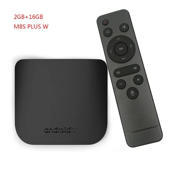 Mecool M8S Plus W Android tv BOX 2G 16G Amlogic S905W 2,4G WiFi IP tv Box Ultra HD телеприставка смарт-консоль медиаплеер - Цвет: 2G16G