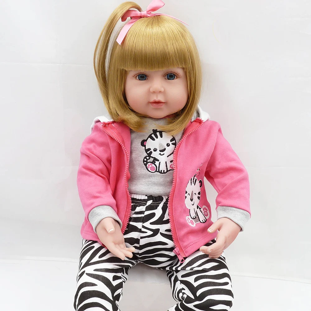 2" Силиконовые младенец получивший новую жизнь Baby Doll игрушечные лошадки 60 см принцесса девушка как живой Bebes reborn обувь для девочек Brinquedos l. ol. Кукла подарки