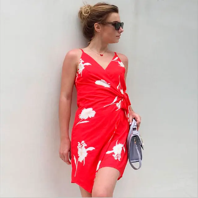 Irregular Chiffon Dress