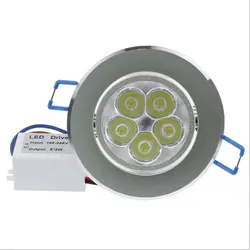 15 Вт AC100-245V светодиодные утопленный Кабинет Потолочный светильник, круглый белый светодиодный светильник, потолочный светильник для дома