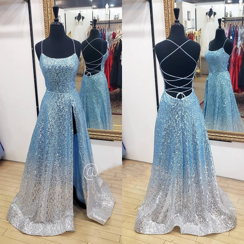 Vestidos de fiesta largos elegantes gala платья для выпускного вечера со стразами сексуальные с