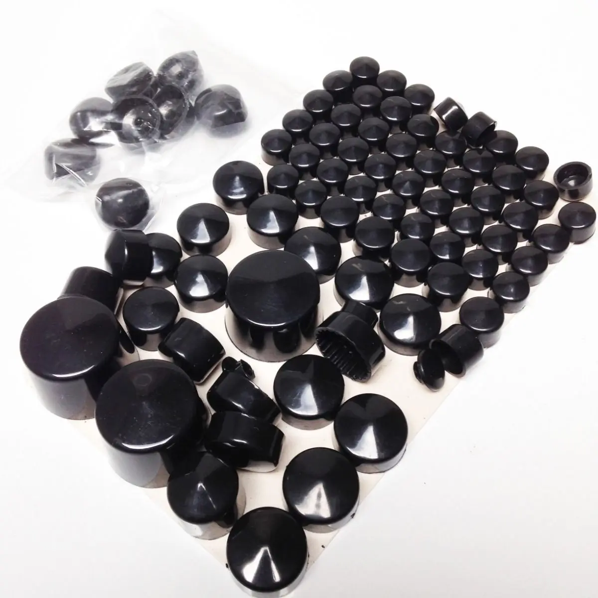 

Motorcycles Accessories Bolt Toppers Caps BLACK Bike Frame Bolt Cover Kit For 2000-2006 Harley Davidson Softail Twin Cam