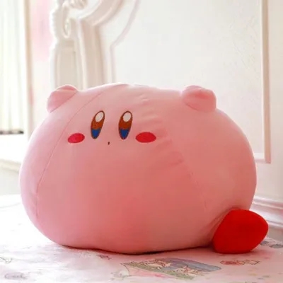 Популярная игра большого размера 43 см Kirby милая плюшевая игрушка кукла
