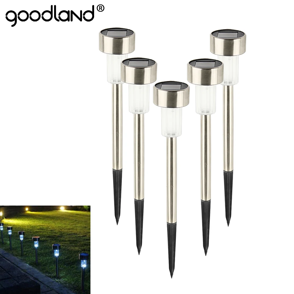 

LED Solar Garden Light Waterproof Solar Lamp RGB White Solar Powered Light Sensor Lawn Light For Yard Outdoor Decoration
