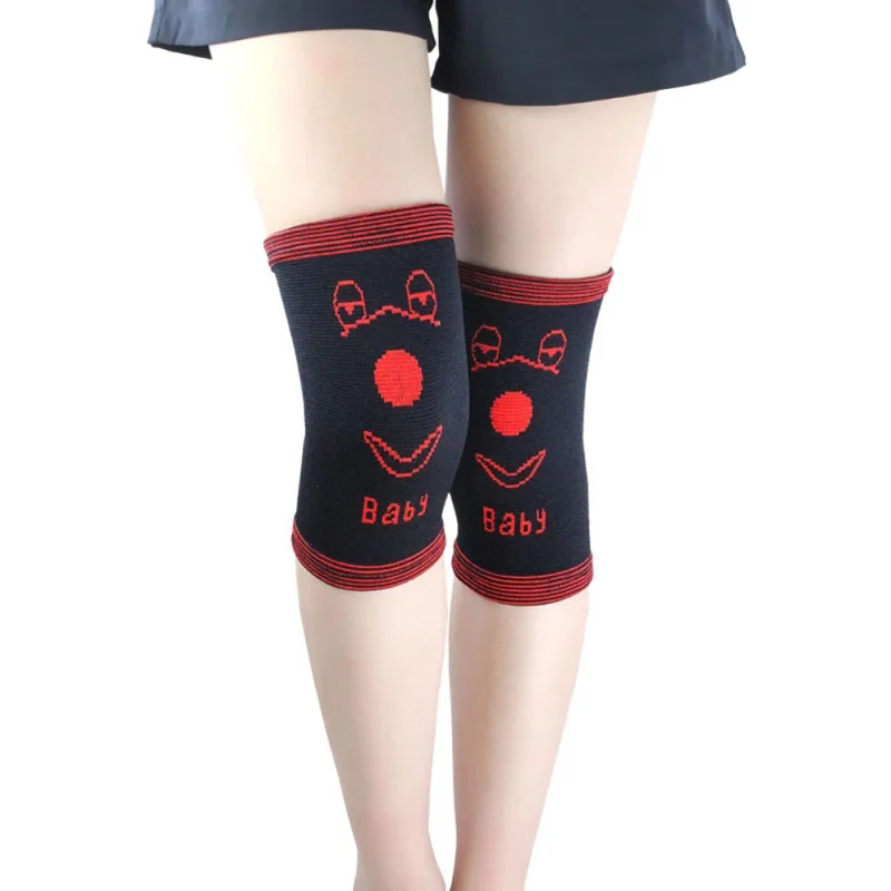 

1 Pair Kids Kneepad Elastic Drop Resistance Kneepad Warmth For Children Dance Breathable anti-fall Roller Skating Knee Pads Prot