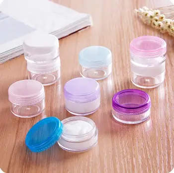 

Travel Acrylic Makeup Organizer Portable Lotion Box Eye Cream Storage Box 20 Pieces/Lot Trial Pack Small-sample Plastic Box