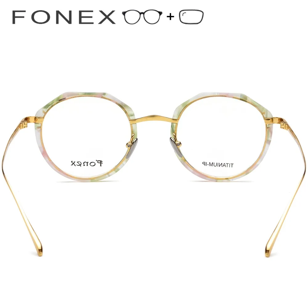 Myopie Reinem Frauen 2019 Rahmen Ultraleicht Männer Optische Koreanische Vintage Runde Titan Neue Brillen qFOxzp