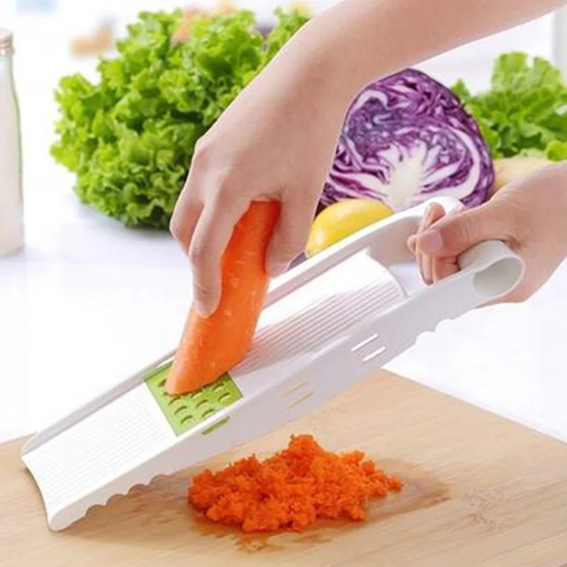 

Creative 5 in 1 Adjustable Mandoline Vegetable Fruit Slicer Dicer Chopper Nicer Grater Tools SET