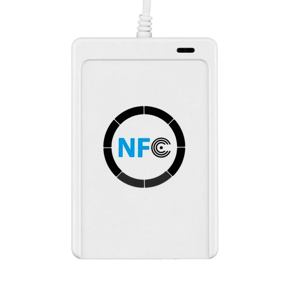 RFID NFC Reader smart Card Reader ACR122U Beschrijfbare Kloon Software USB S50 13.56 mhz ISO/IEC18092 