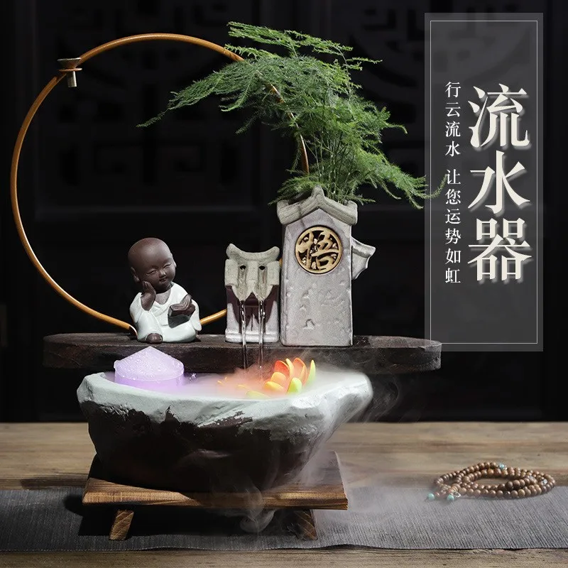 

Manufacturers direct sales of backflow fragrance fountain pendulum large quantity from high-quality ceramic crafts humidificatio