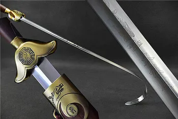 

Chinese Eight-diagram Tai Chi Sword Stainless Steel Blade Soft Sword Practice Martial Arts Sword